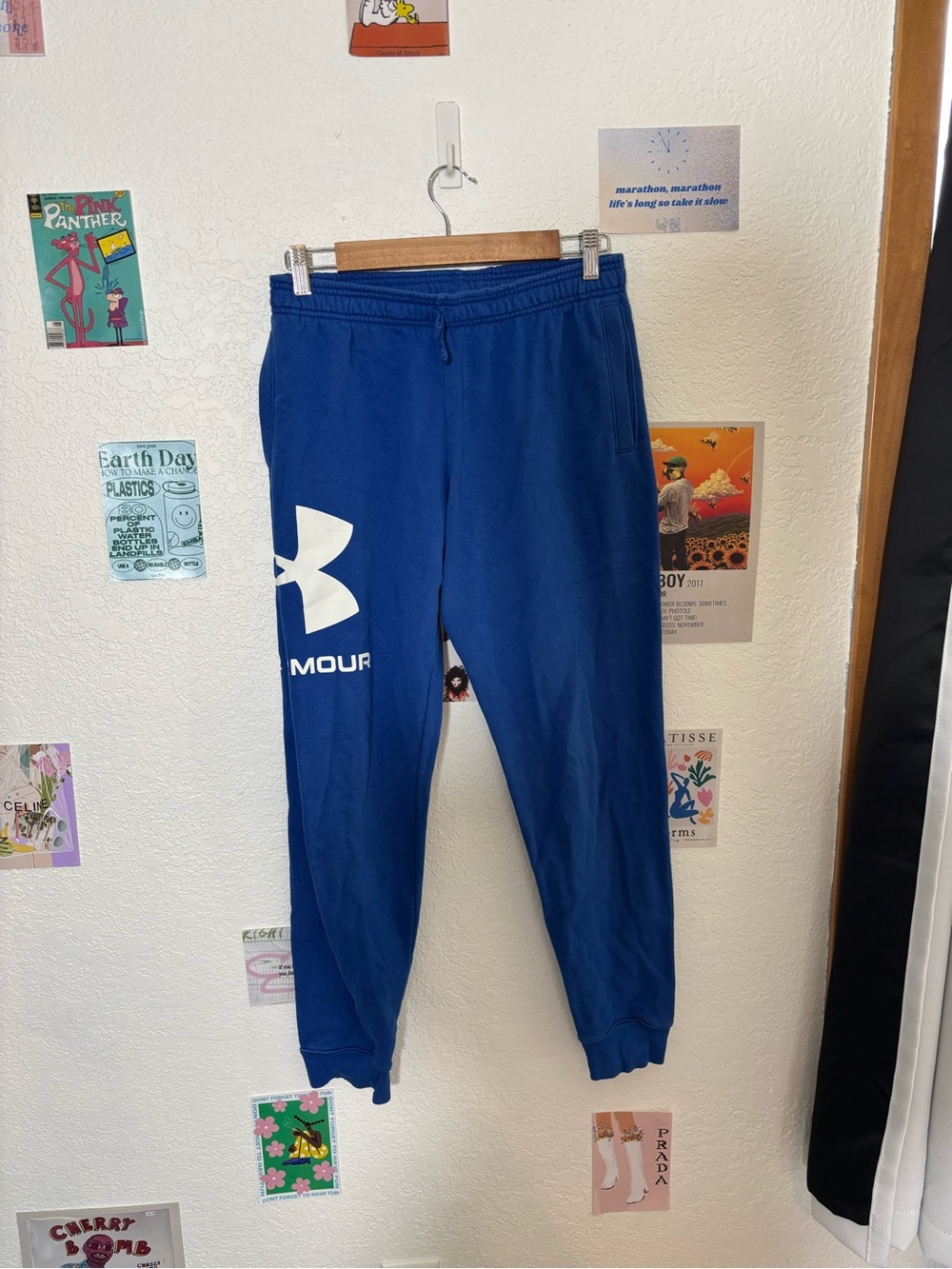 Under Armour Royal Blue Logo Joggers